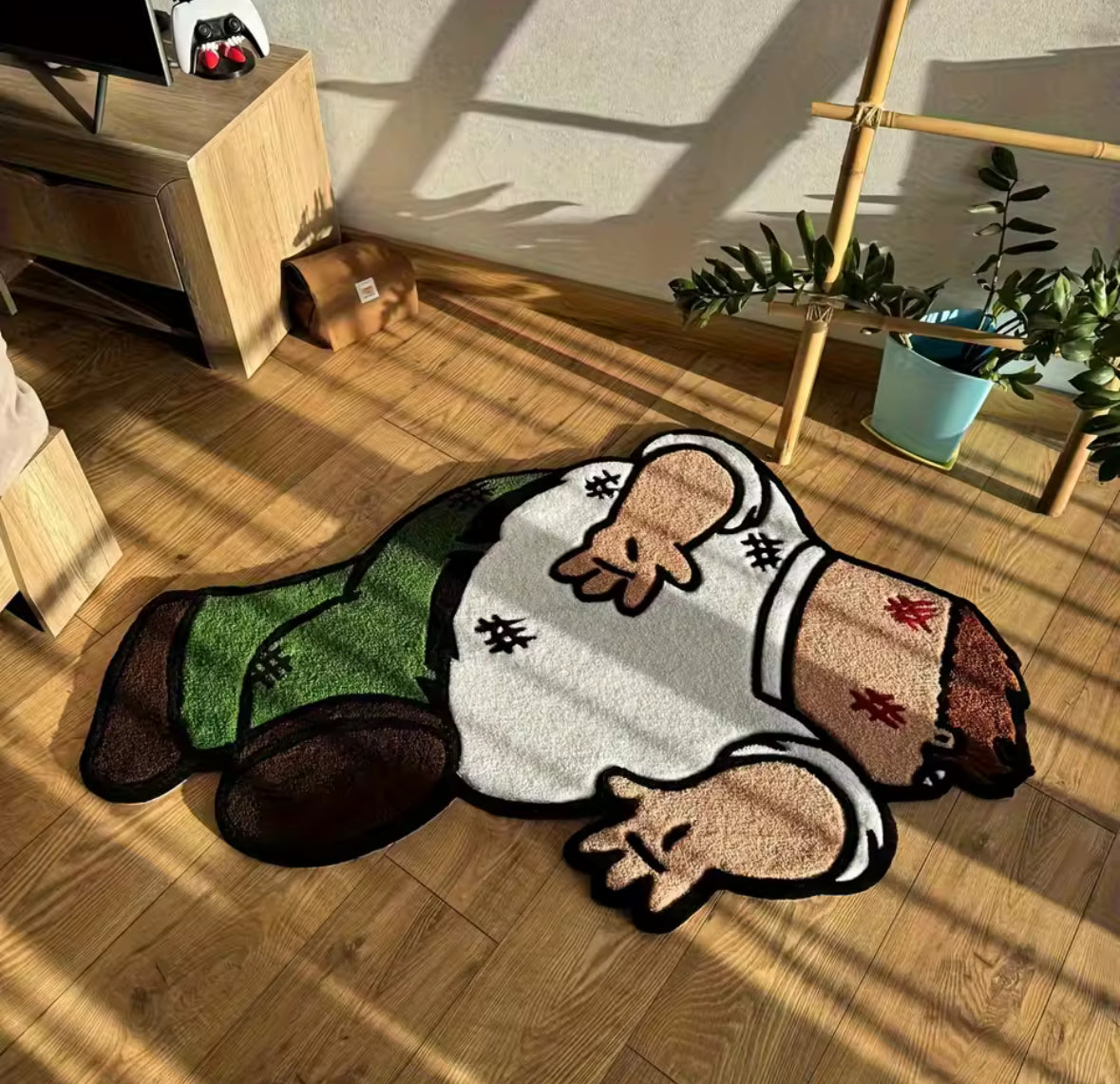 Peter Cartoon Character Living Room Bedroom Rug Home Living Room Theme