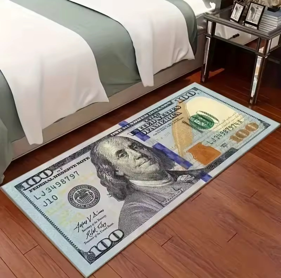 $100 Bill Money Rug
