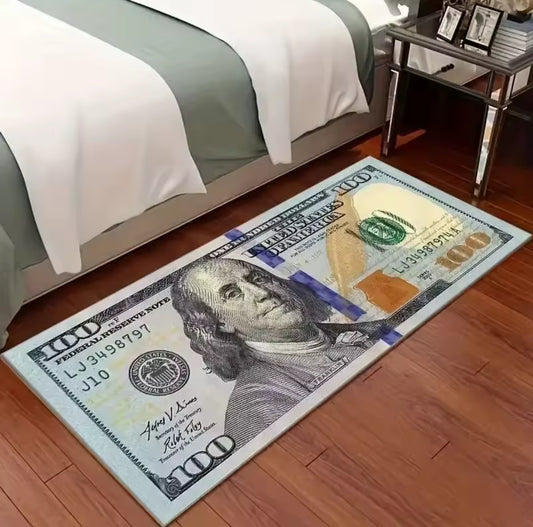 $100 Bill Money Rug