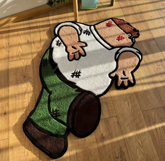 Peter Cartoon Character Living Room Bedroom Rug Home Living Room Theme